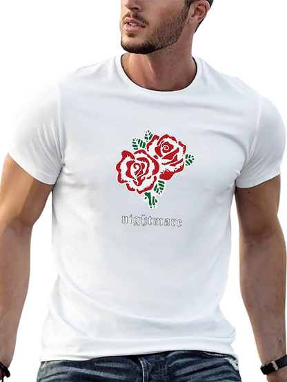 Nightmare Roses Graphic Tee - Black