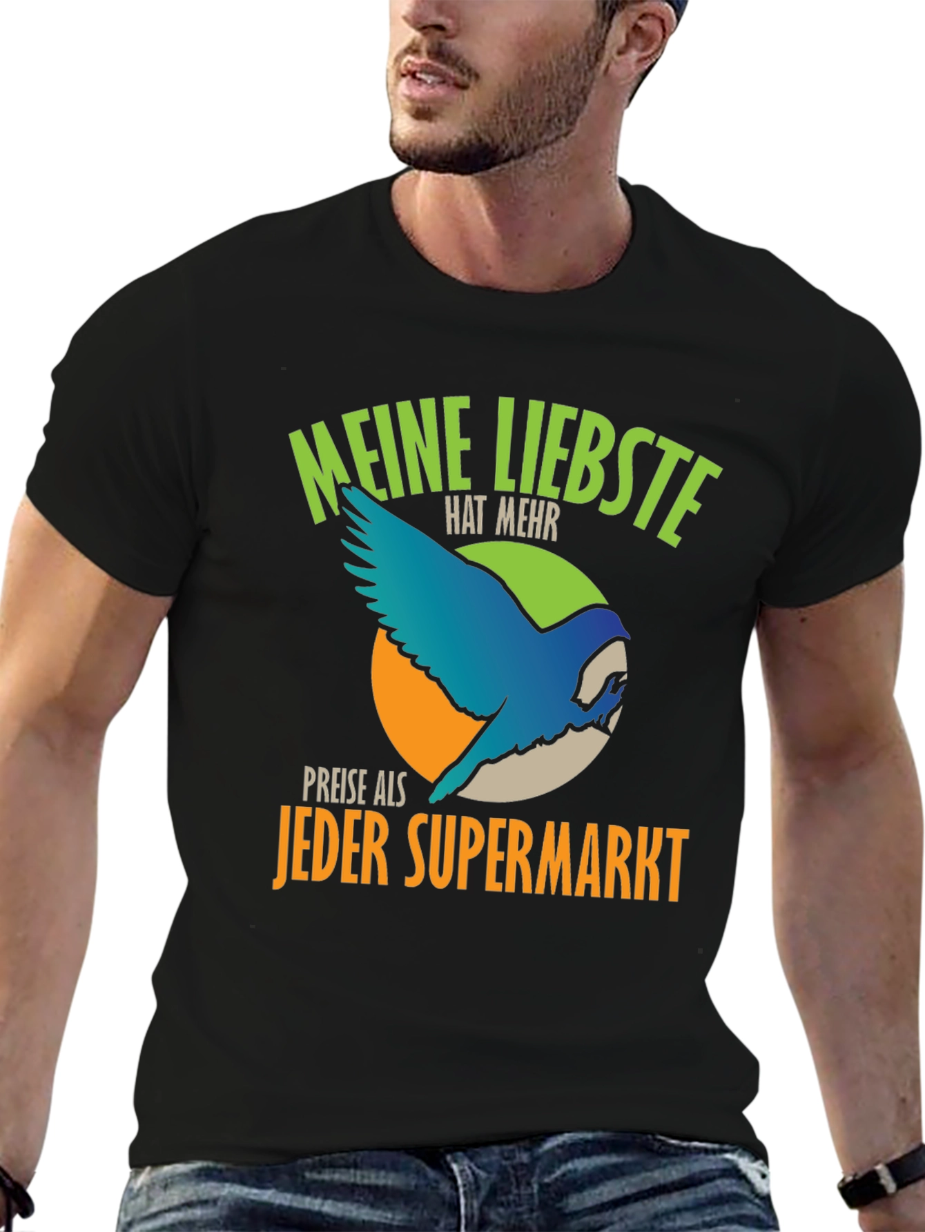 Meine Liebste Graphic T-Shirt - Black