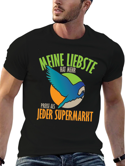 Meine Liebste Graphic T-Shirt - Black