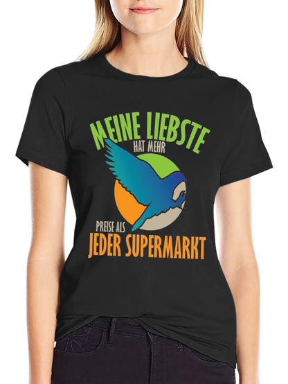 Meine Liebste Graphic T-Shirt - Black
