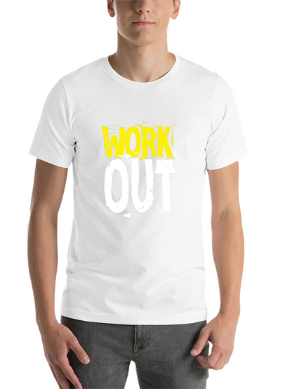 Work Out Graphic Print T-Shirt