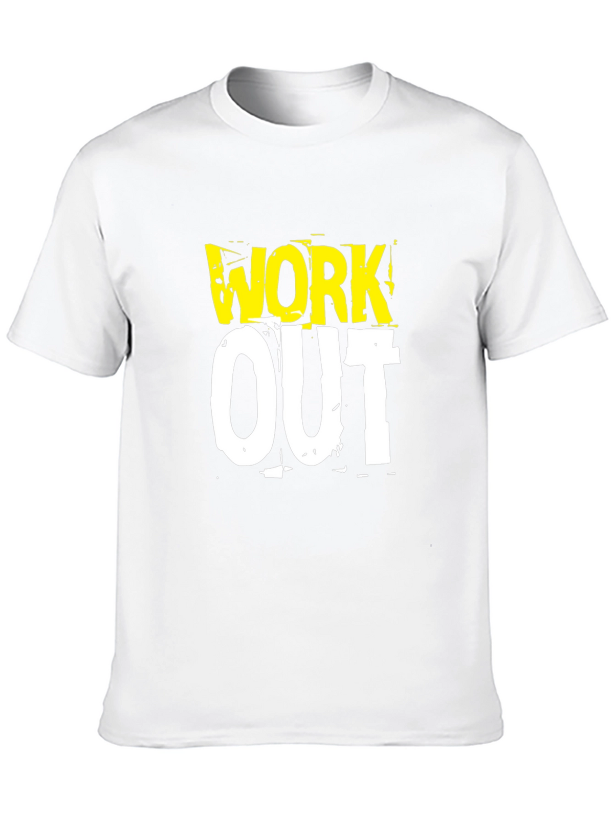 Work Out Graphic Print T-Shirt