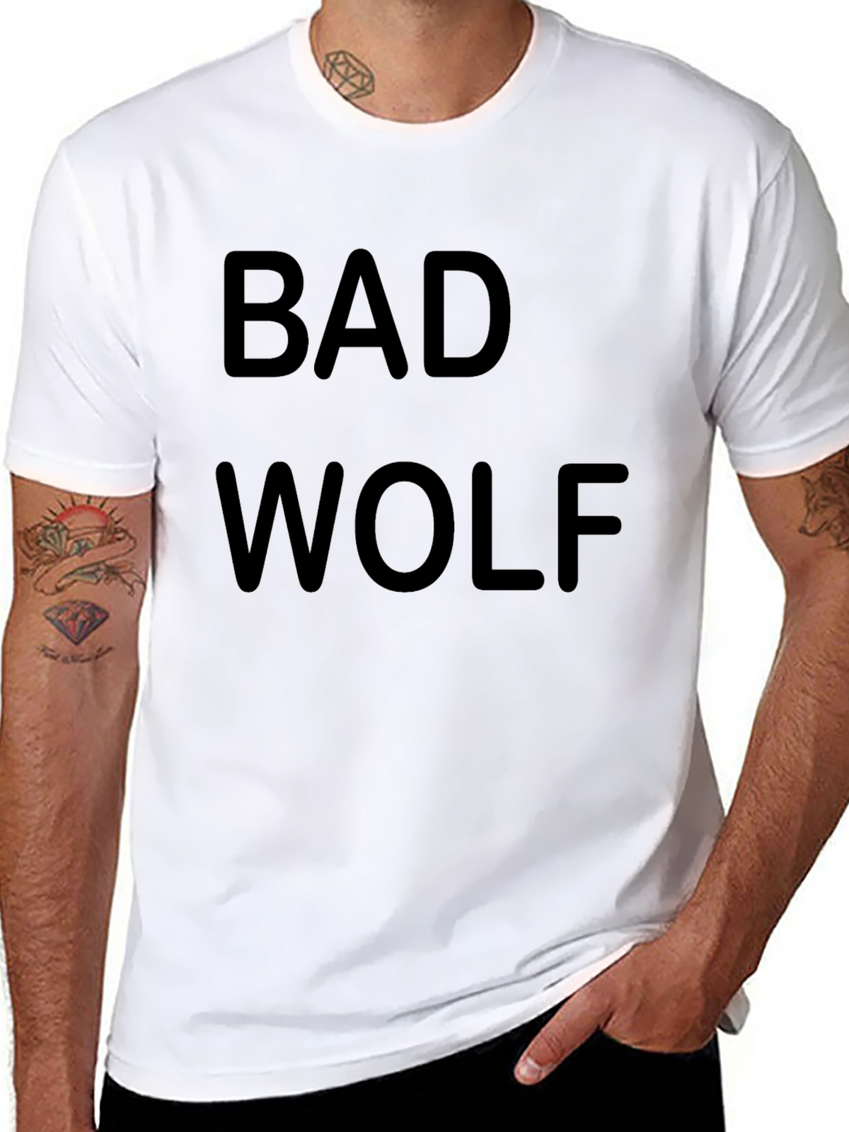 Bad Wolf Graphic Tee - Doctor Who Inspired