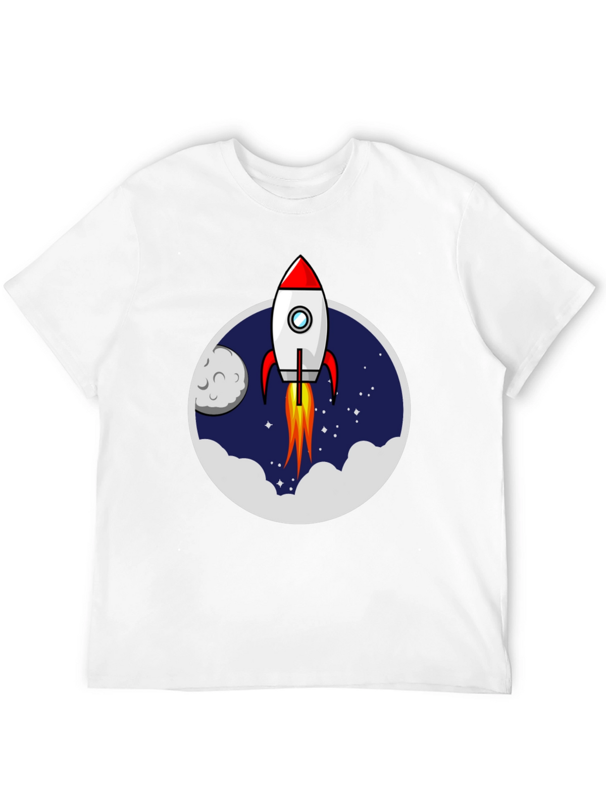 Rocket Launch T-Shirt - Space Adventure Graphic Tee
