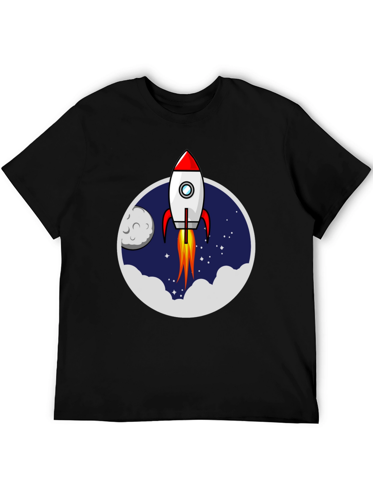 Rocket Launch T-Shirt - Space Adventure Graphic Tee