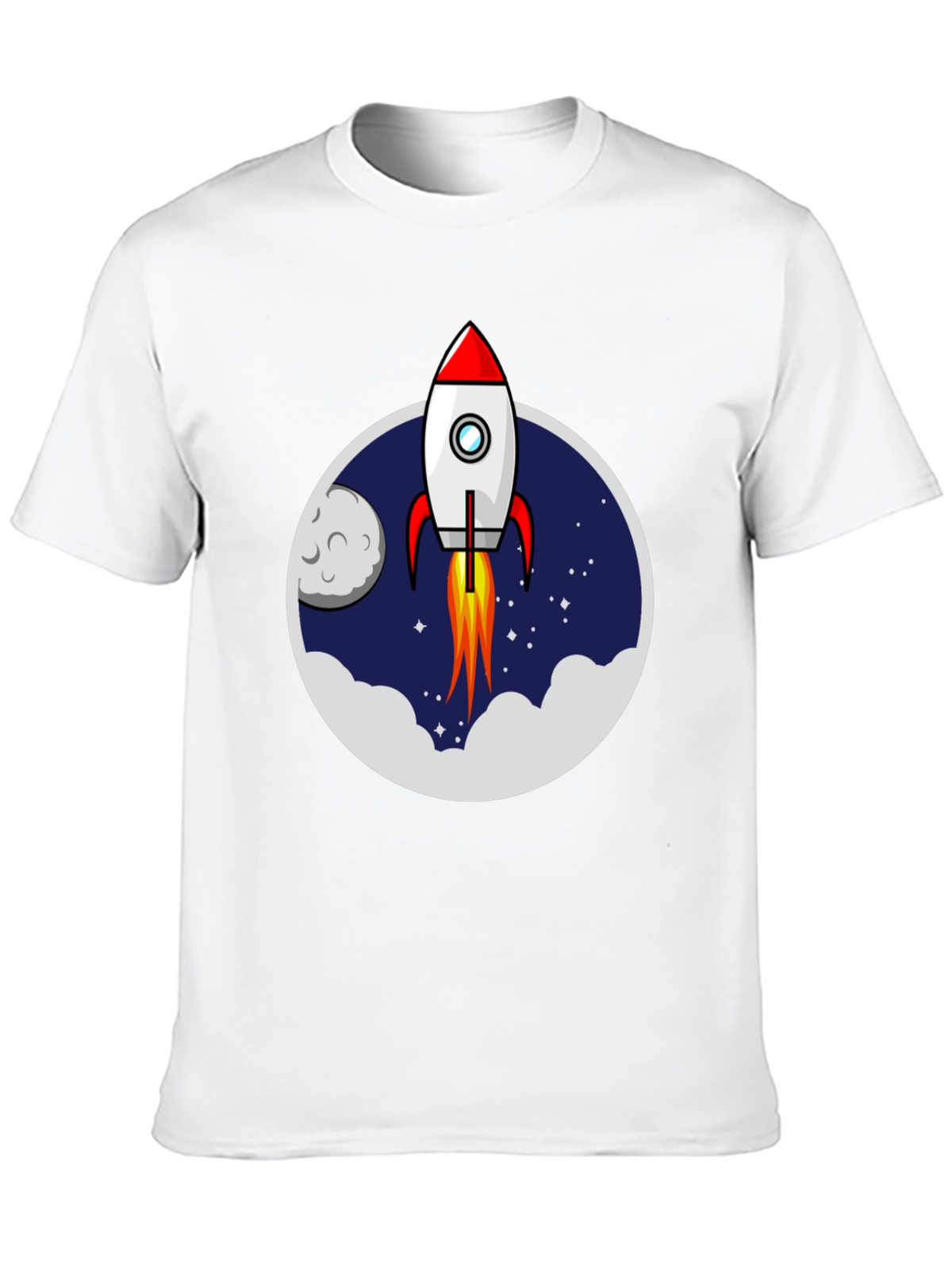 Rocket Launch T-Shirt - Space Adventure Graphic Tee