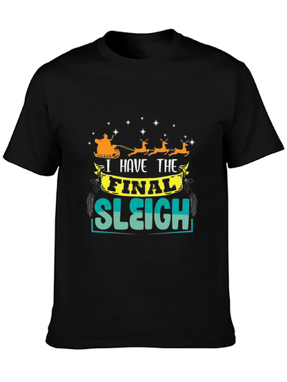 Final Sleigh Graphic T-Shirt