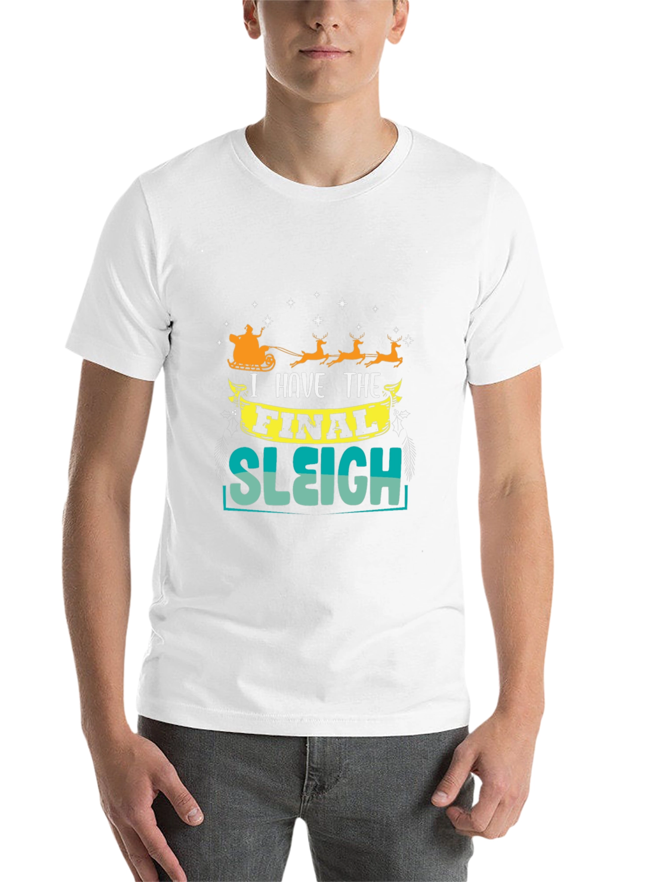 Final Sleigh Graphic T-Shirt