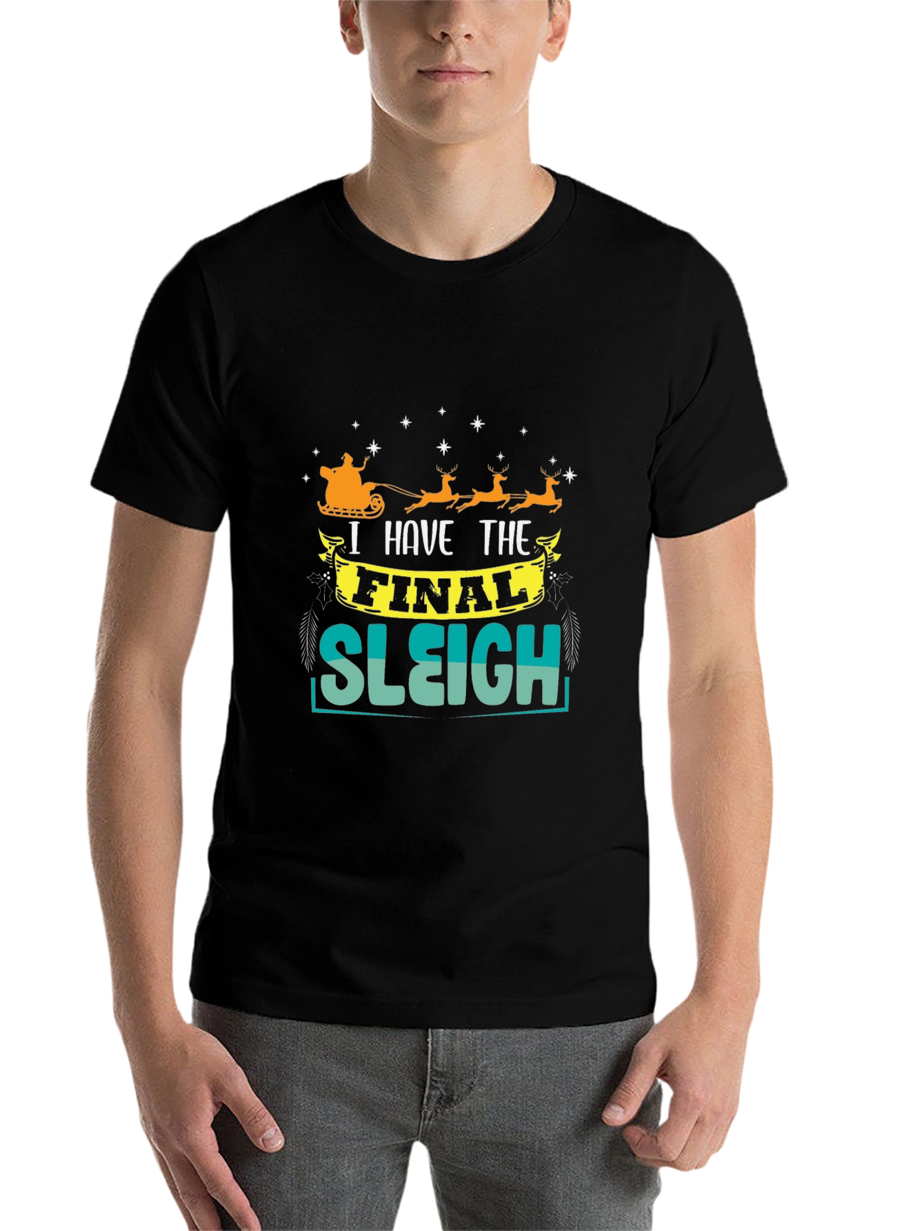 Final Sleigh Graphic T-Shirt