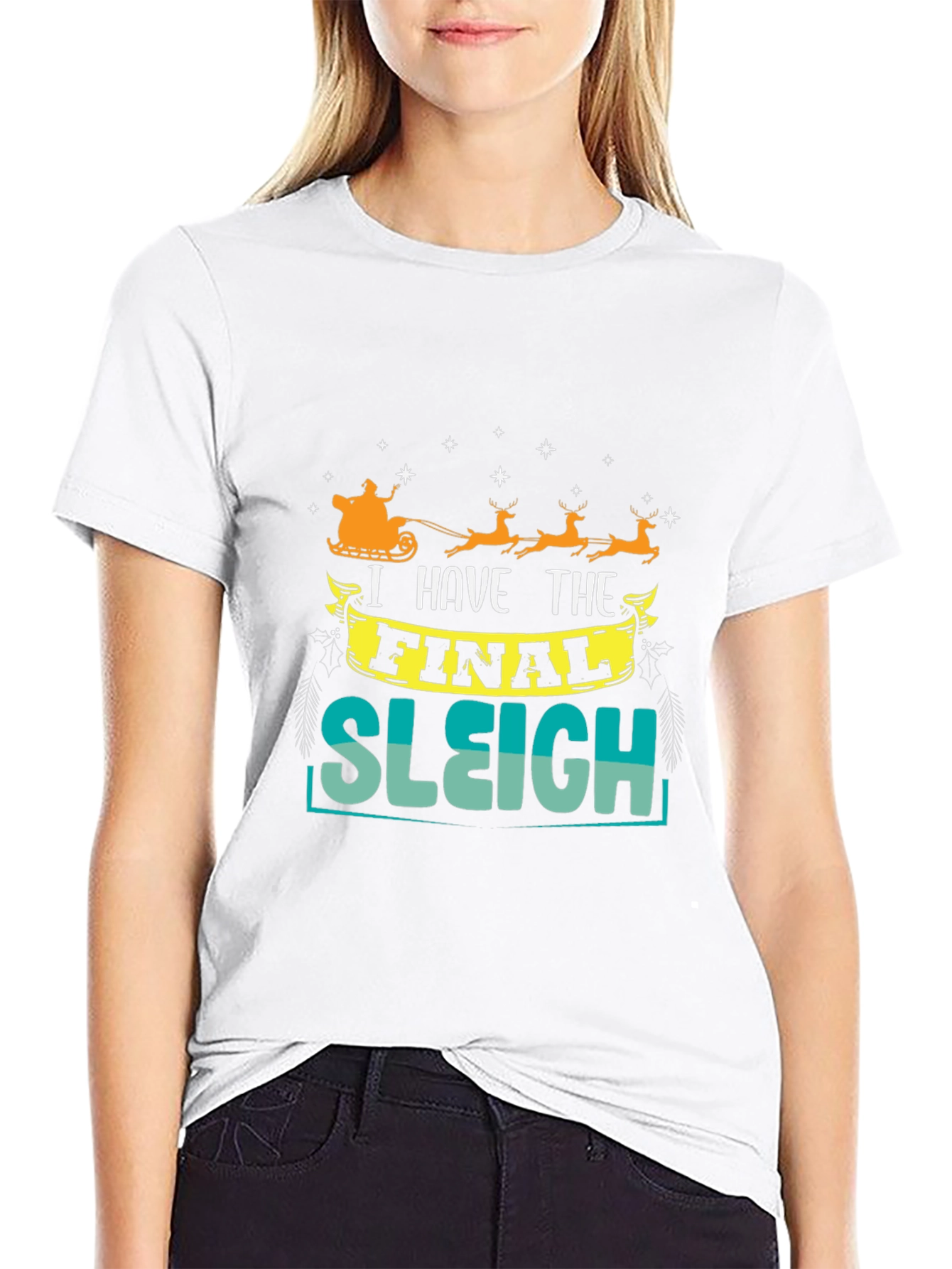 Final Sleigh Graphic T-Shirt