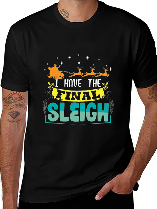 Final Sleigh Graphic T-Shirt
