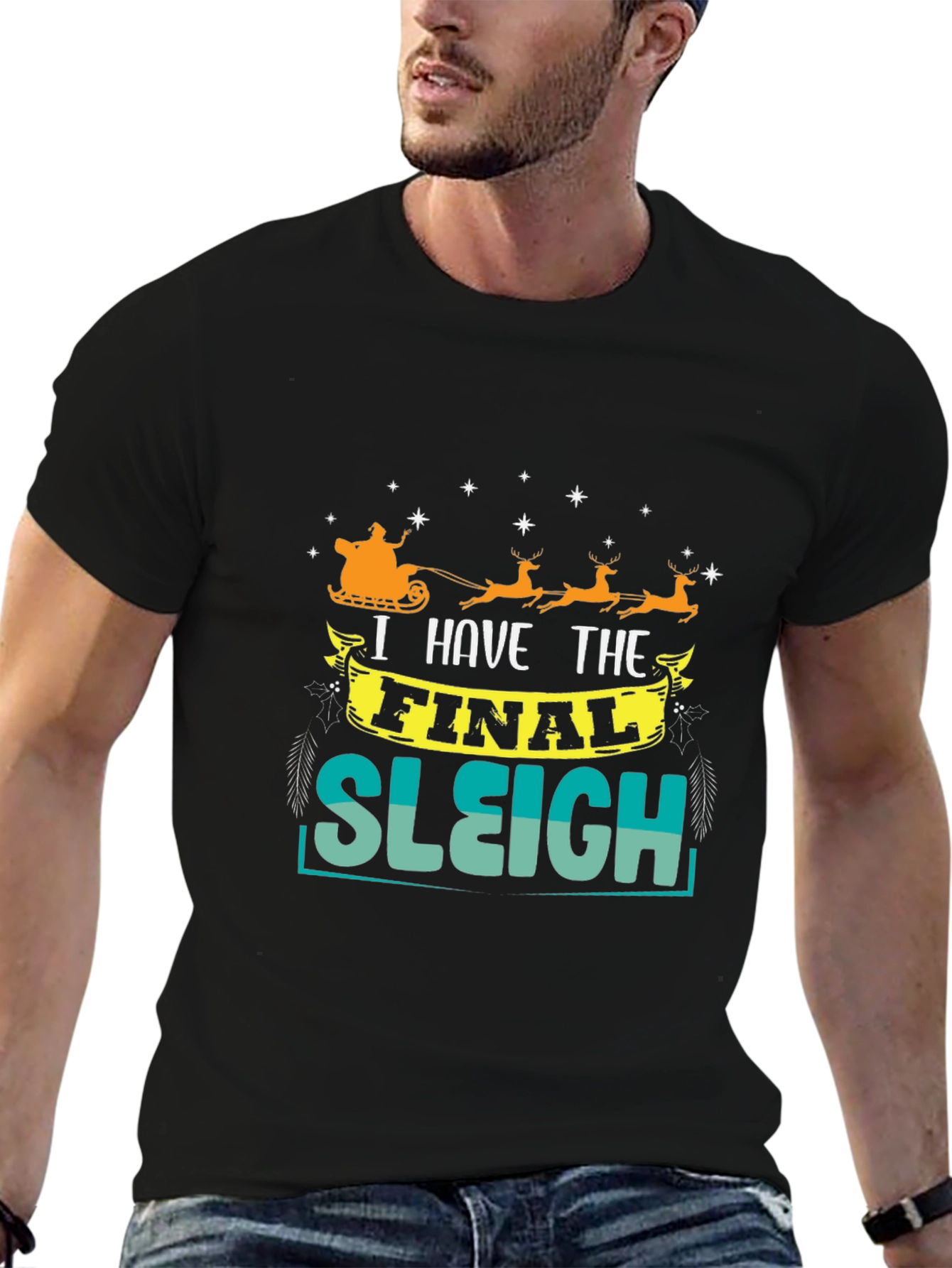 Final Sleigh Graphic T-Shirt