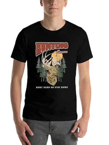 Hunting Season Deer Graphic T-Shirt