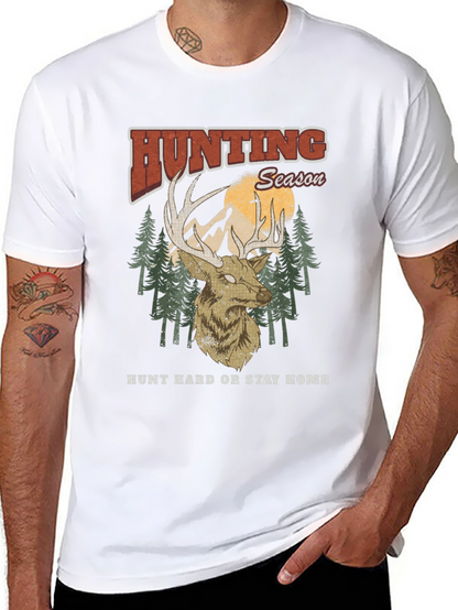 Hunting Season Deer Graphic T-Shirt