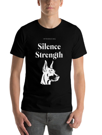 Silence & Strength Dog T-Shirt