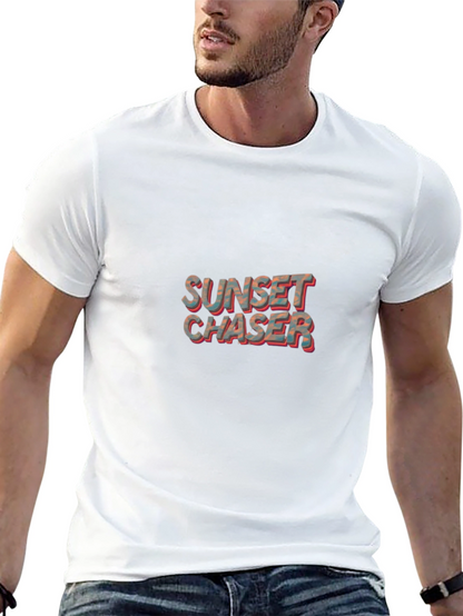 Sunset Chaser Graphic Tee - Retro Style