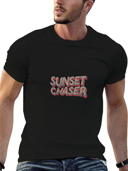 Sunset Chaser Graphic Tee - Retro Style