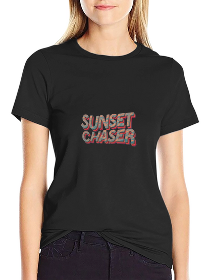 Sunset Chaser Graphic Tee - Retro Style