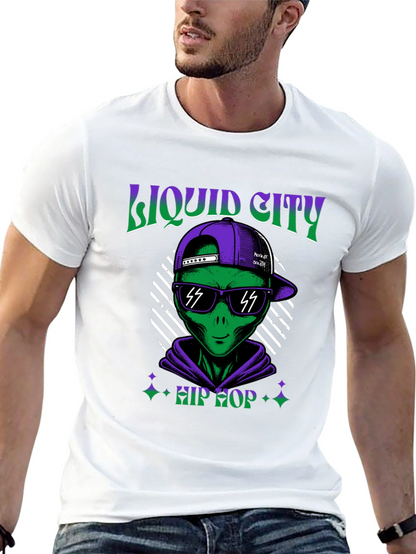 Liquid City Hip Hop Alien Graphic Tee