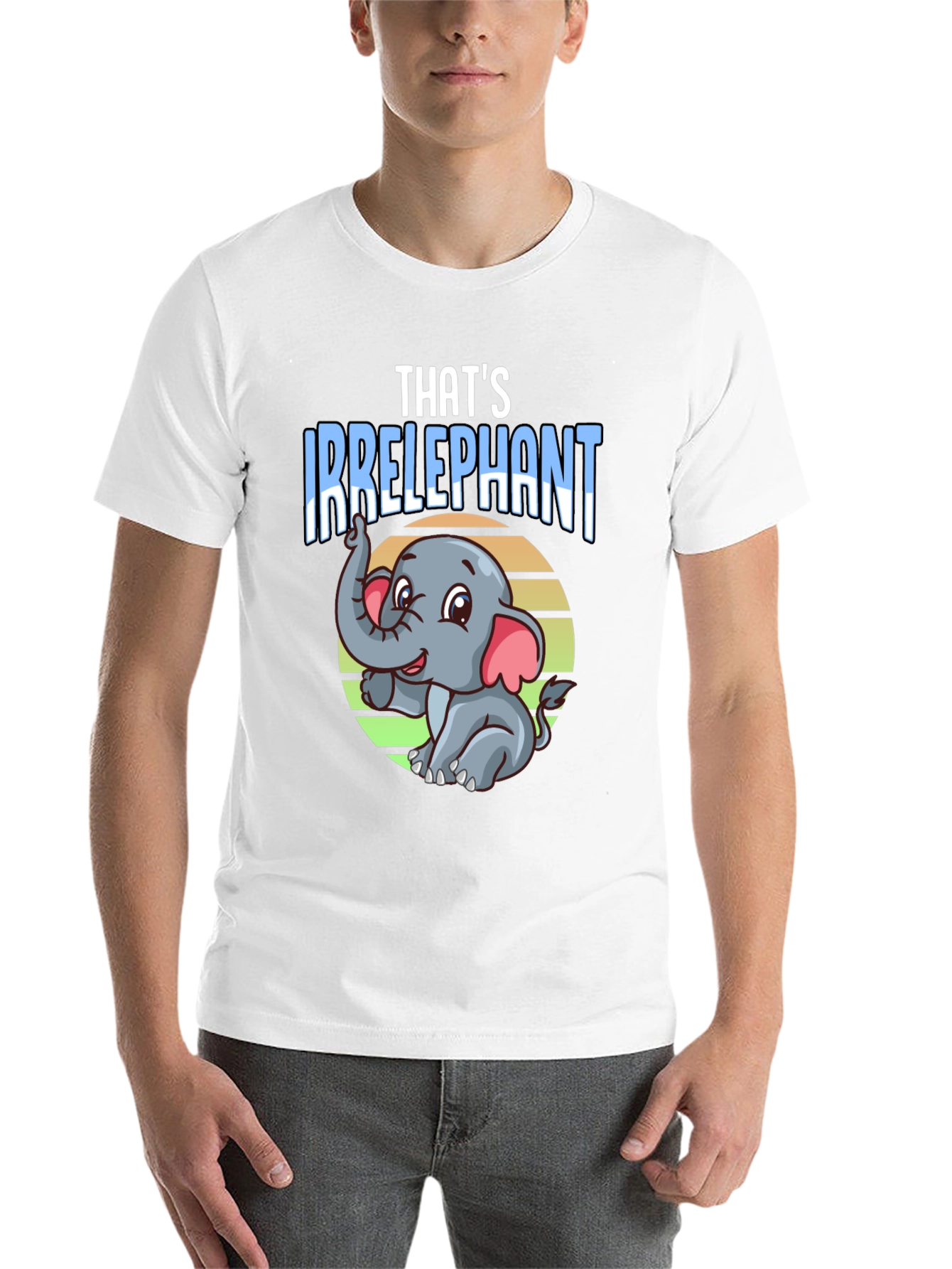 Irrelephant T-Shirt - Funny Elephant Graphic Tee