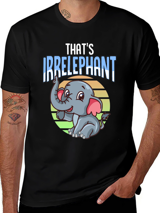 Irrelephant T-Shirt - Funny Elephant Graphic Tee