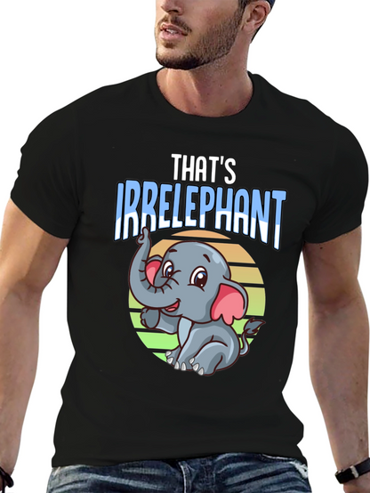 Irrelephant T-Shirt - Funny Elephant Graphic Tee