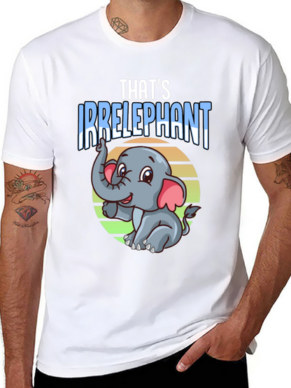 Irrelephant T-Shirt - Funny Elephant Graphic Tee