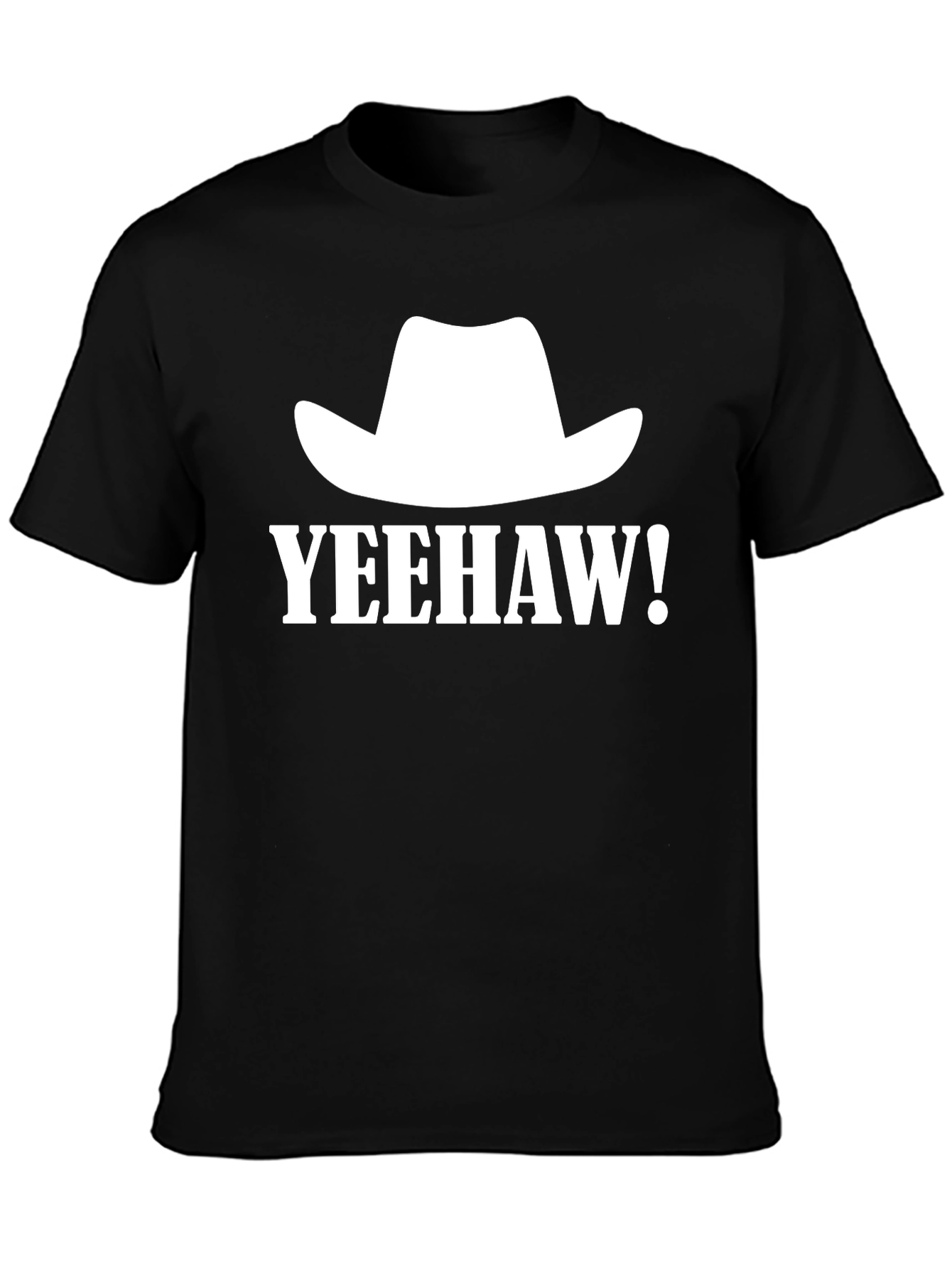 Yeehaw Cowboy Hat Graphic Tee - Western Style