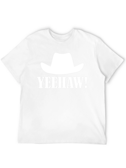 Yeehaw Cowboy Hat Graphic Tee - Western Style