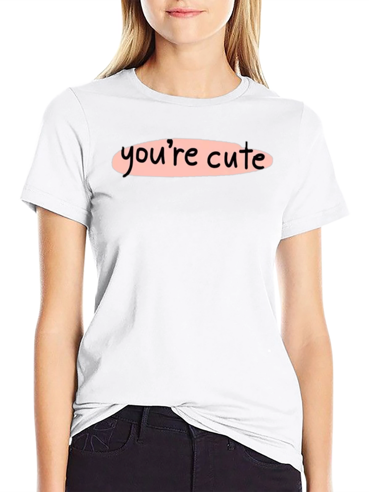 Youre Cute Graphic Tee - Stylish Unisex T-Shirt