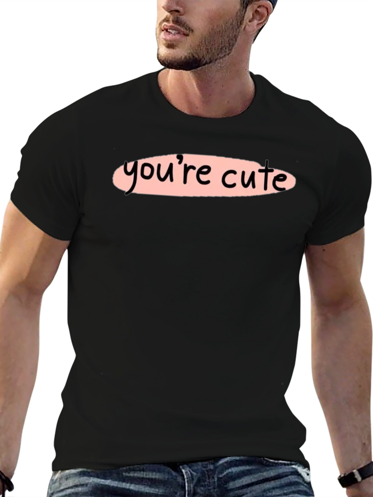 Youre Cute Graphic Tee - Stylish Unisex T-Shirt