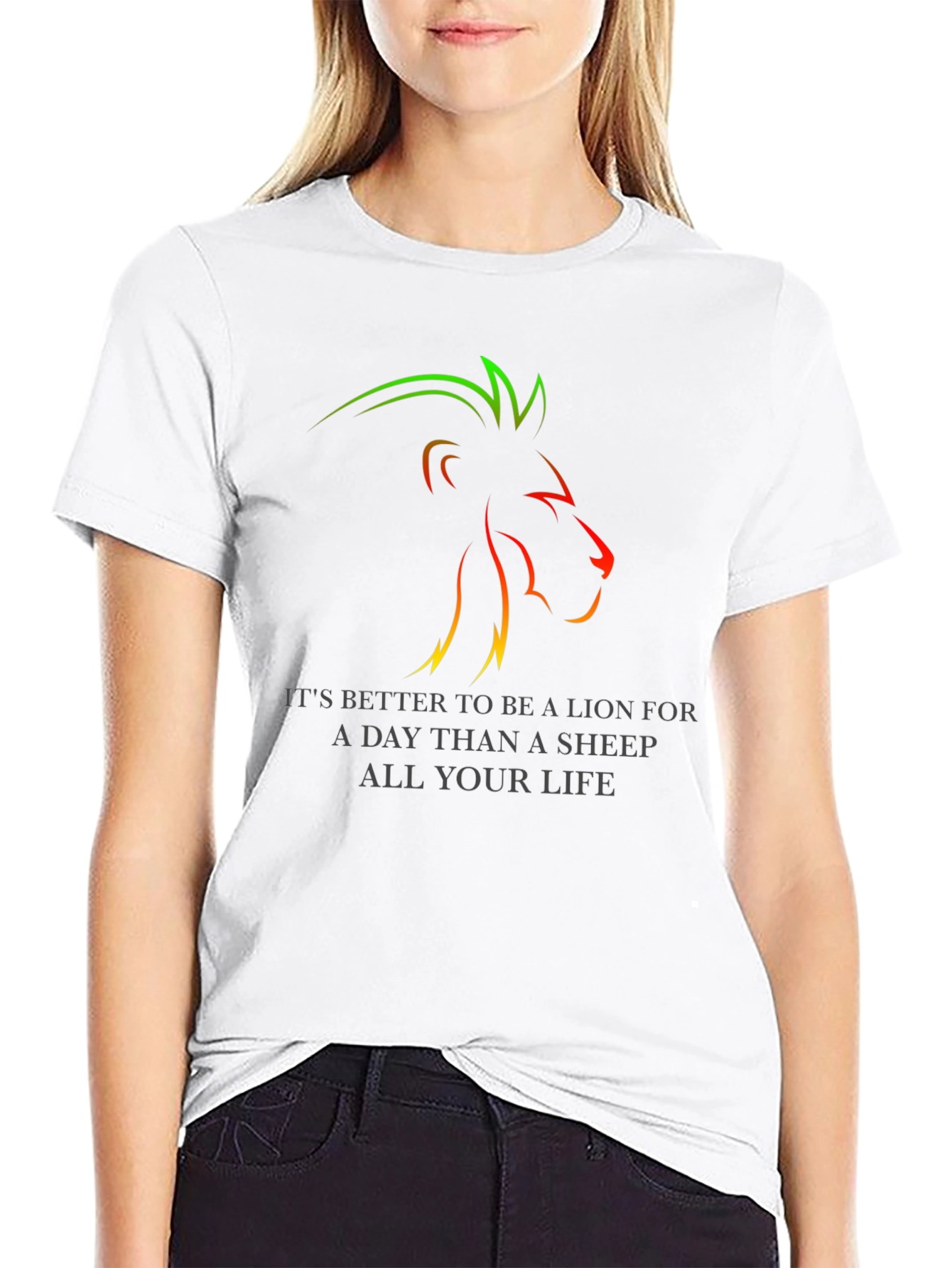 Lion T-Shirt: Better to Be a Lion
