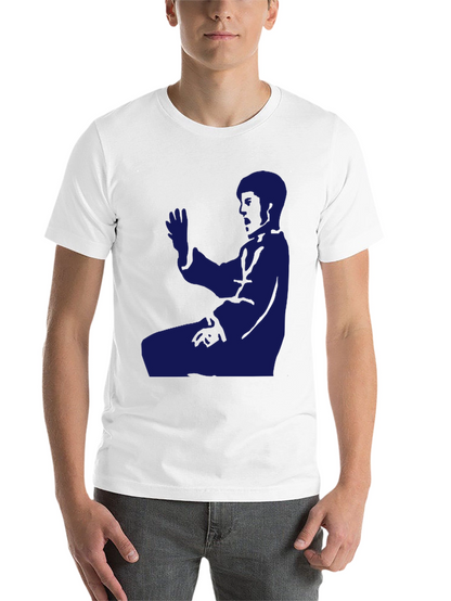 Martial Arts Silhouette T-Shirt - Black