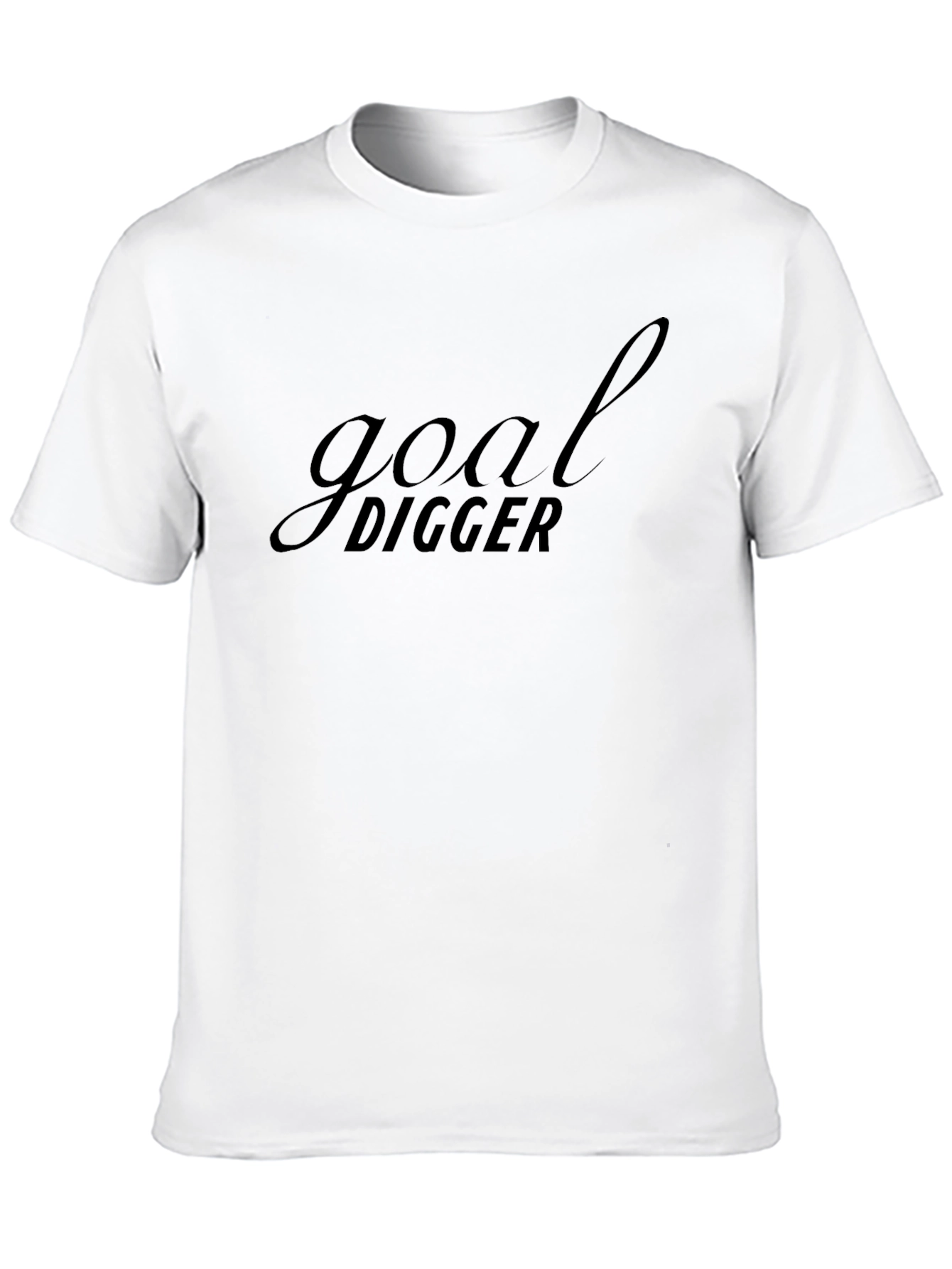 Goal Digger Black Graphic Tee