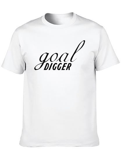 Goal Digger Black Graphic Tee