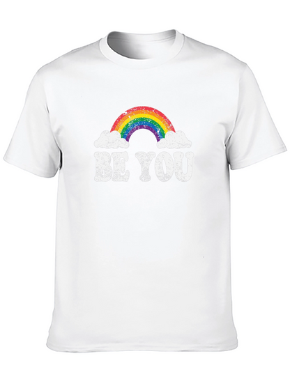 Be You Rainbow Graphic Tee - Pride Fashion