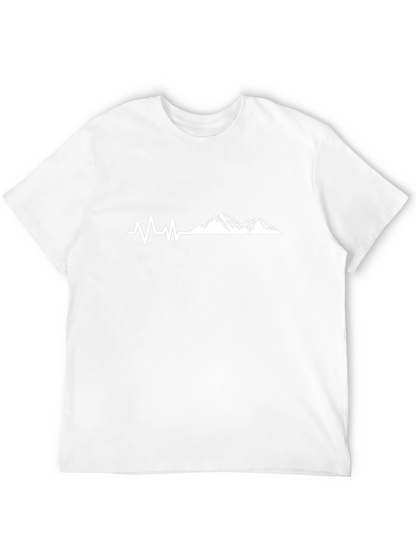 Mountain Heartbeat T-Shirt - Black