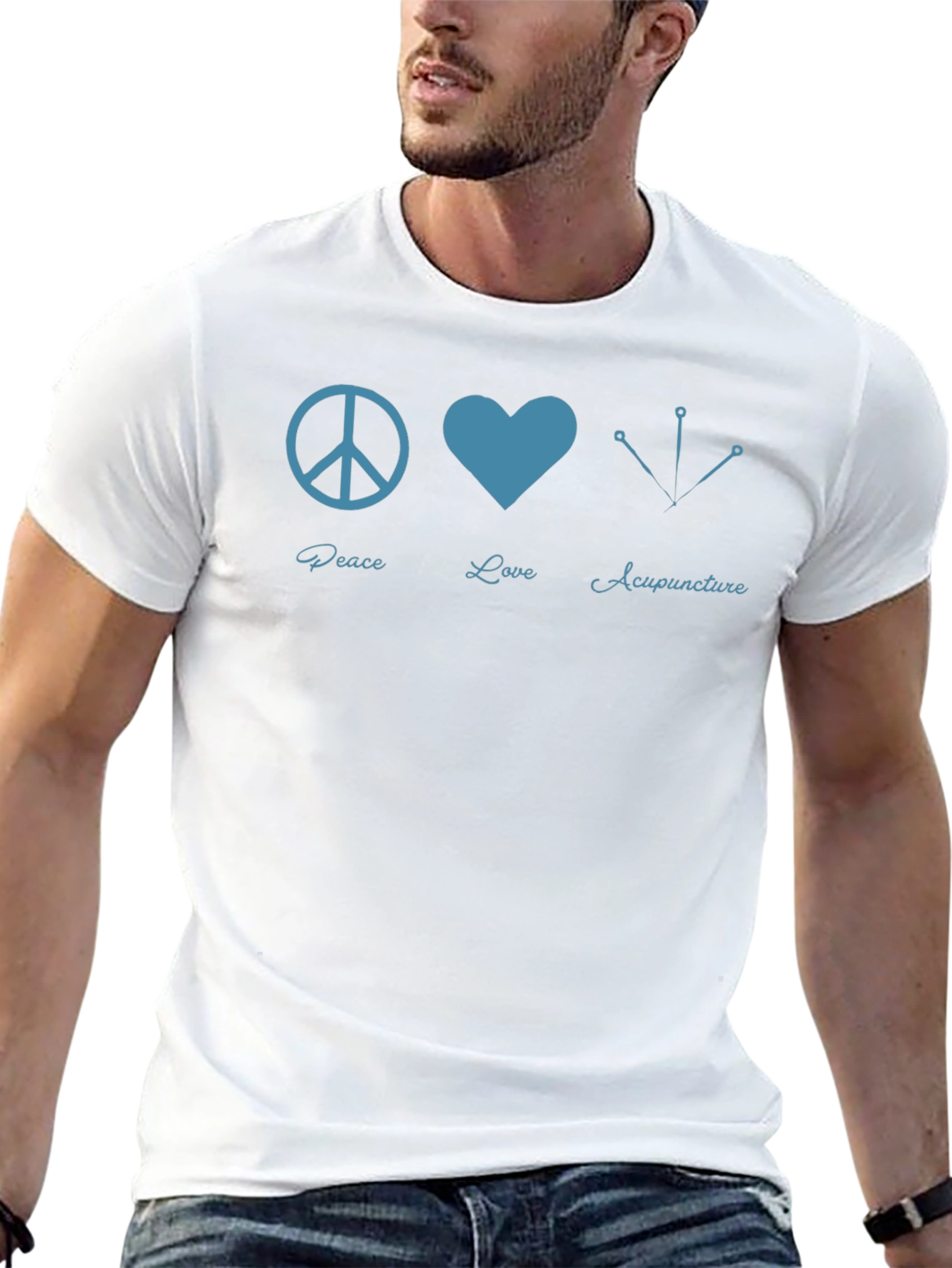 Peace Love Acupuncture T-Shirt