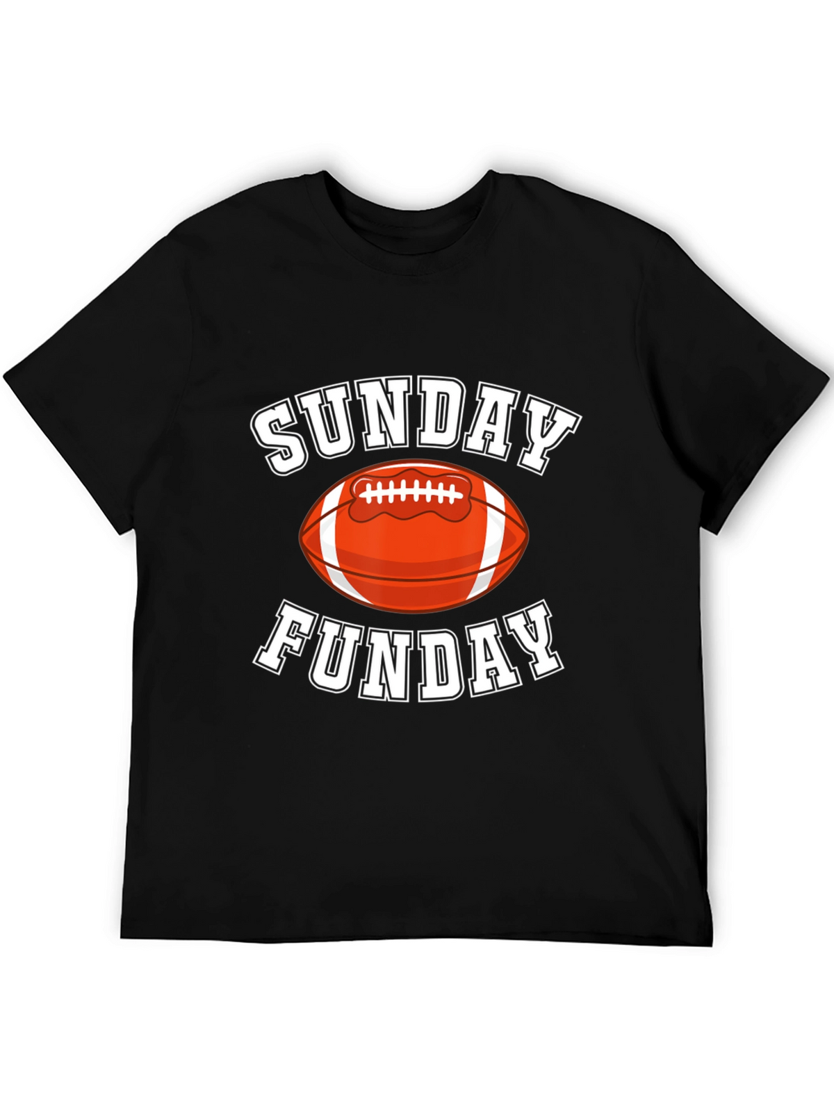 Sunday Funday Football Graphic T-Shirt