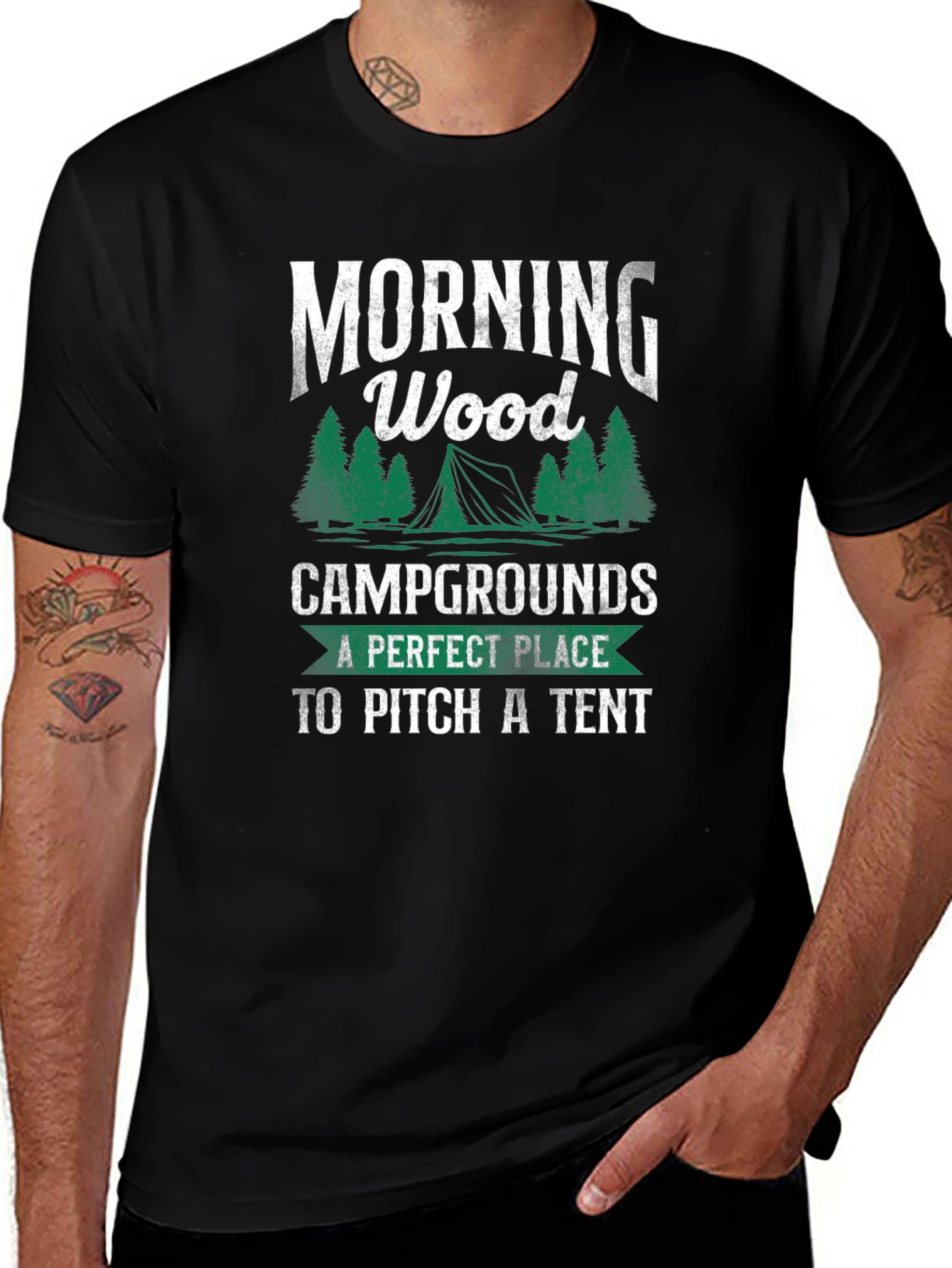 Morning Wood Campgrounds T-Shirt