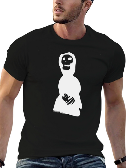 Grim Reaper Graphic T-Shirt - Black Cotton Tee