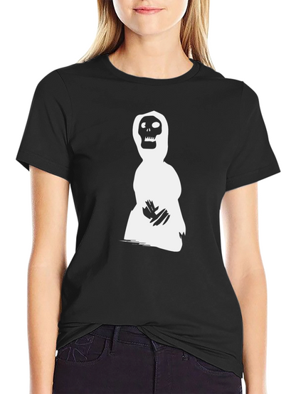 Grim Reaper Graphic T-Shirt - Black Cotton Tee