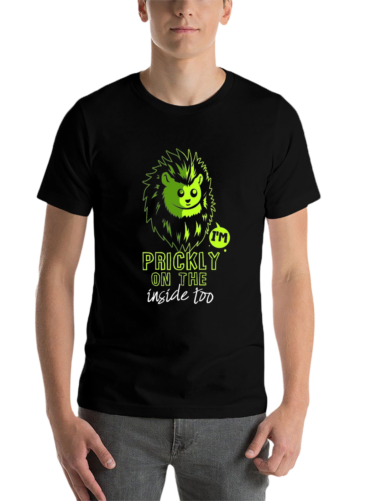 Prickly Hedgehog Graphic Tee - Unisex