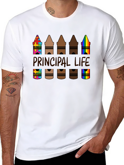 Principal Life Crayon T-Shirt