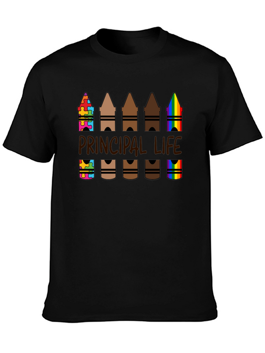 Principal Life Crayon T-Shirt