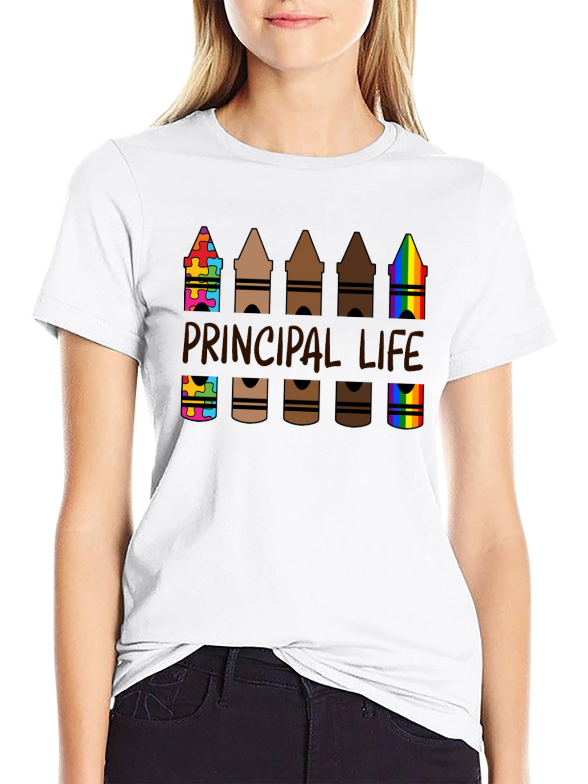 Principal Life Crayon T-Shirt