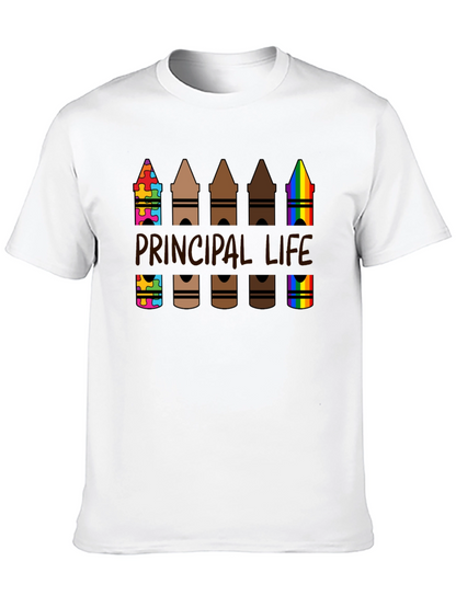 Principal Life Crayon T-Shirt