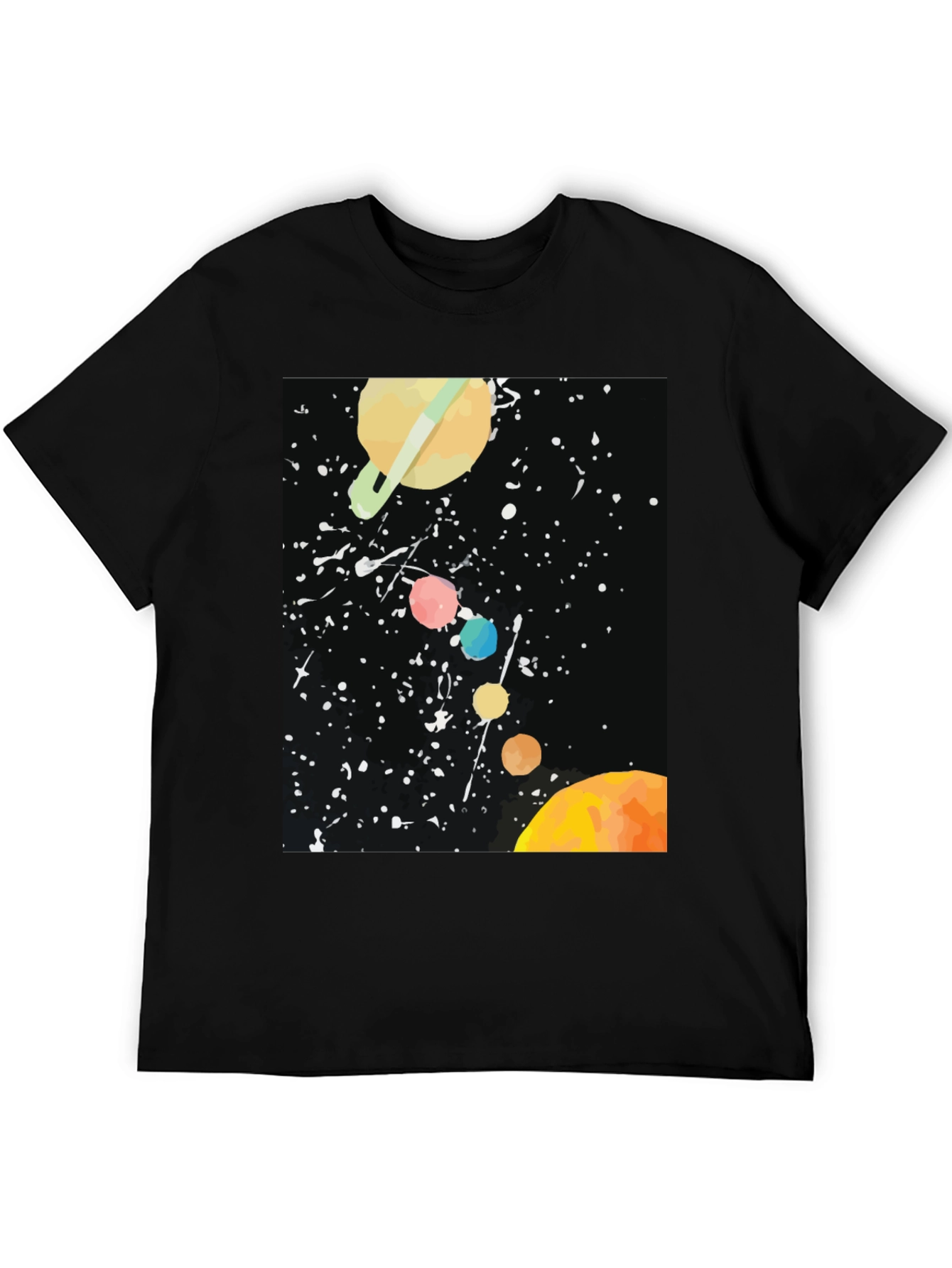 Cosmic Planets Graphic Tee