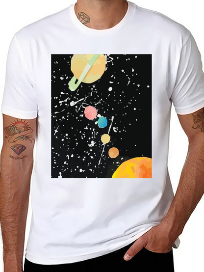 Cosmic Planets Graphic Tee