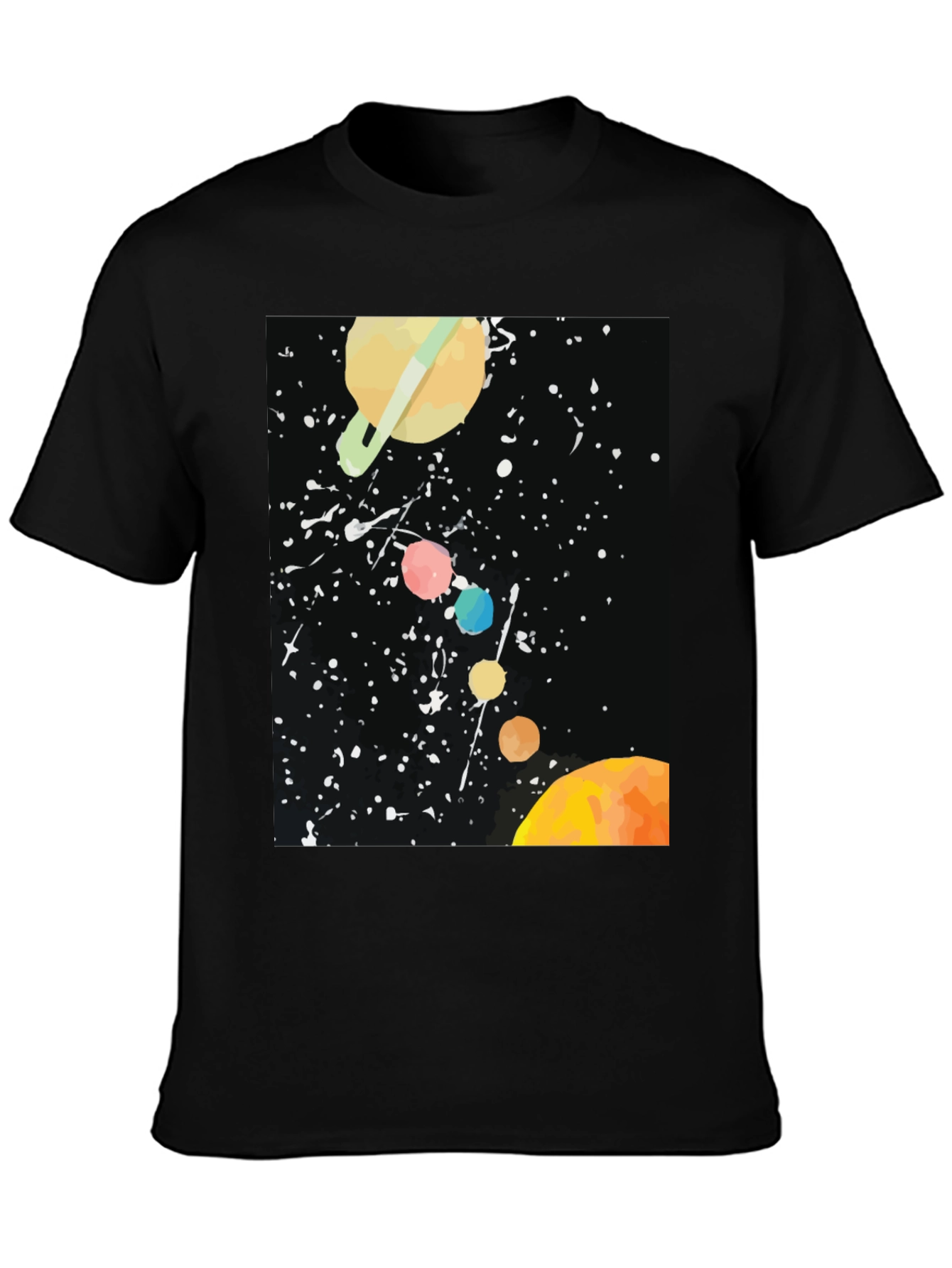 Cosmic Planets Graphic Tee